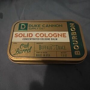 Duke Cannon Solid Cologne Bourbon